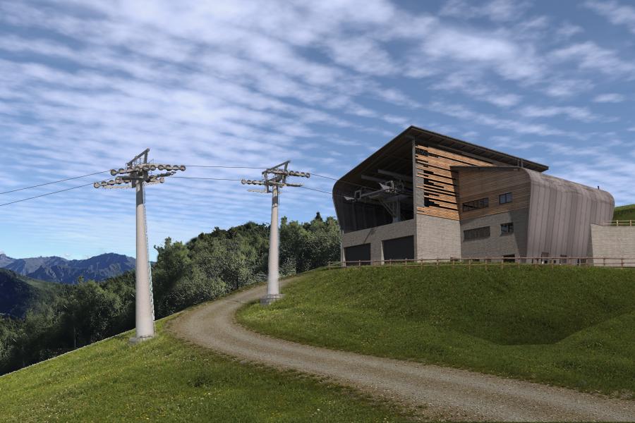 Render stazione di monte