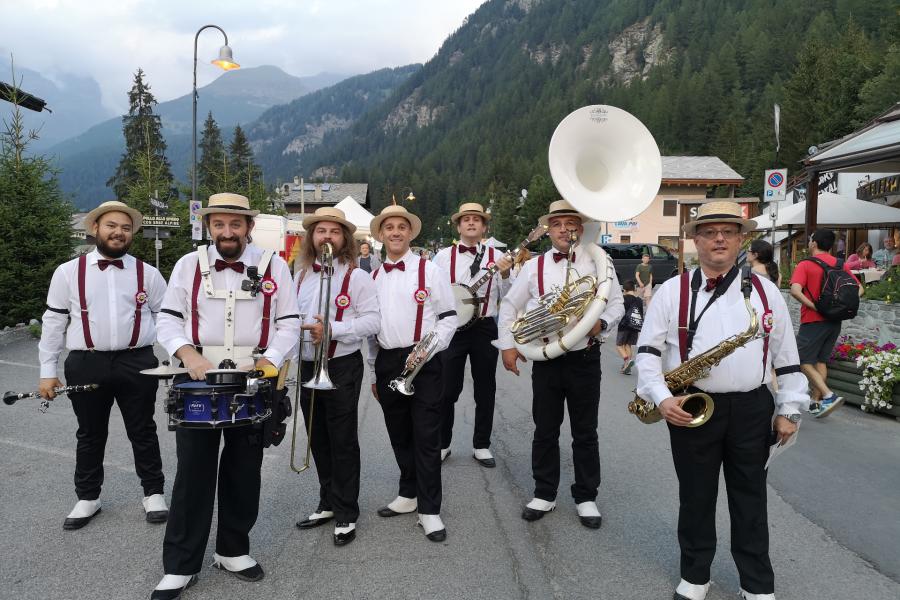 Musique dans les rues du centre