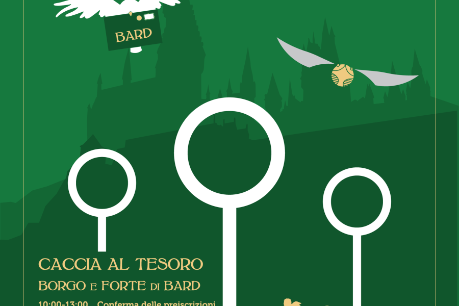 Coppa delle Case a Bard – Caccia al Tesoro a tema Harry Potter