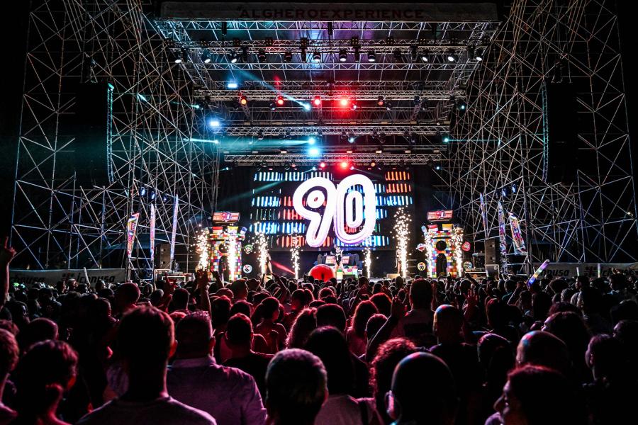 Voglio tornare negli anni ’90, una grande festa sotto le stelle