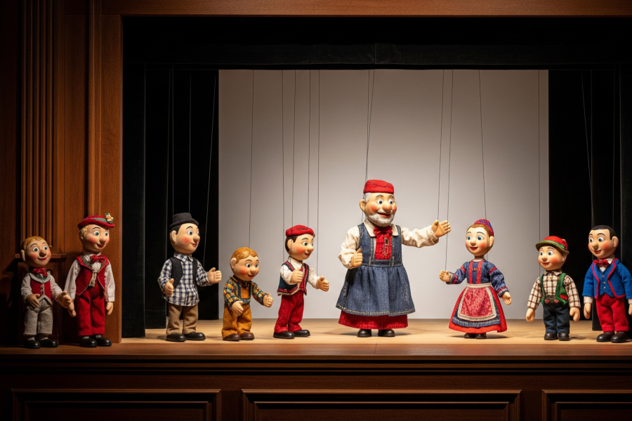 Spettacolo burattini  Teatro dei Burattini