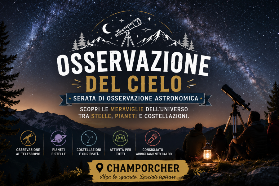 osservazione del cielo