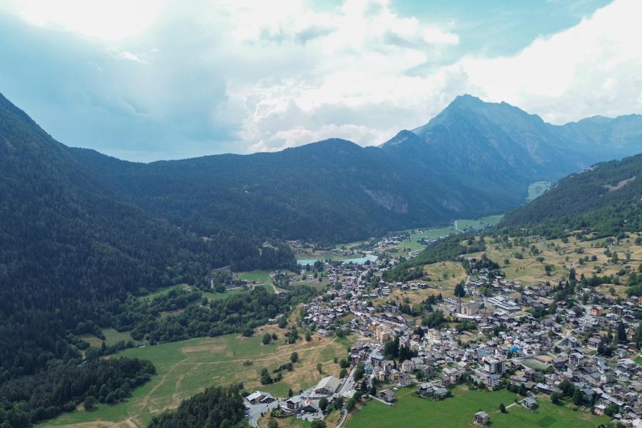 Brusson vista dall'alto