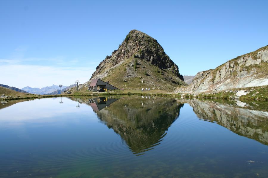 Il Lago Ciarcerio e il M. Cavallo.