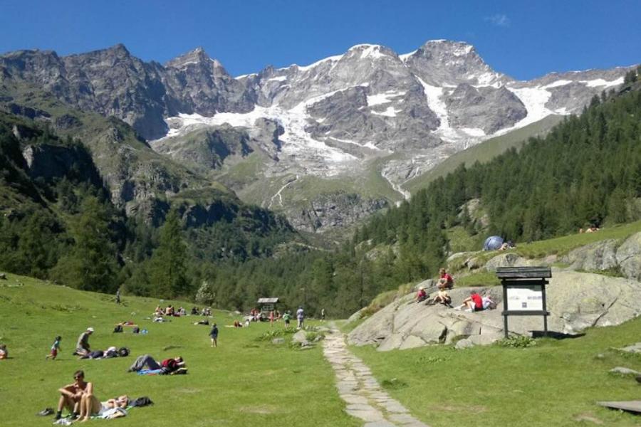 Il Panorama dal Rifugio Pastore