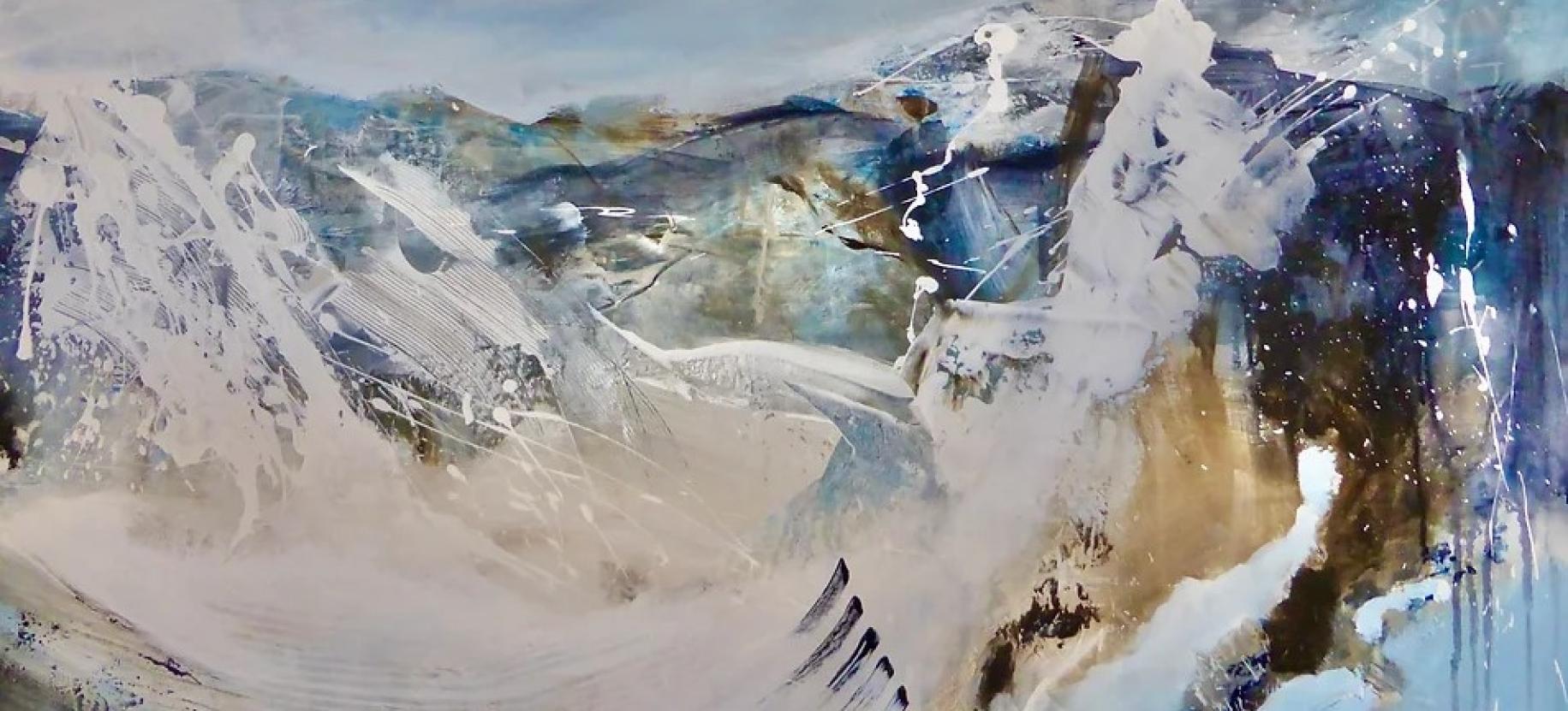 Mostra personale di Joy Moore. Le maestose montagne italiane