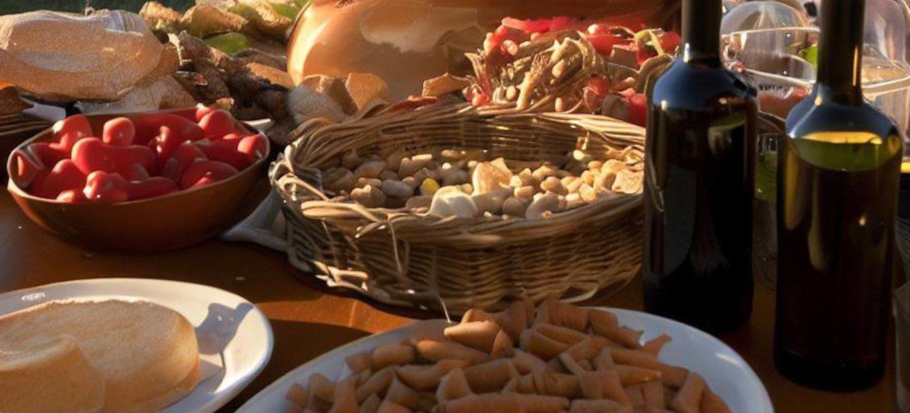 Aperitivo prodotti tipici  Concerto d'Arpa con Aperitivo