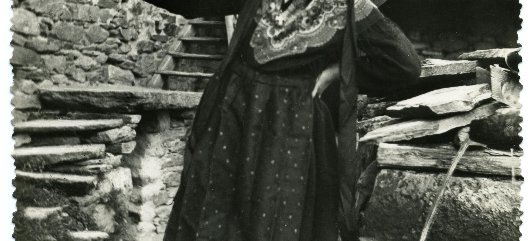 Conferenza sugli abiti tradizionali dell'ottocento di Champorcher