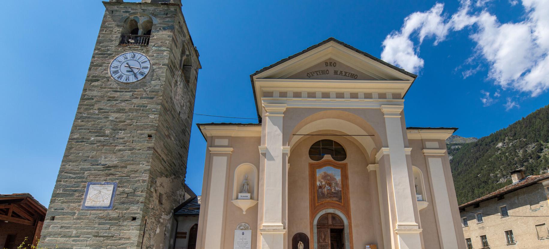 Chiesa Parrocchiale di San Maurizio  Vertical Brusson - Bringuez