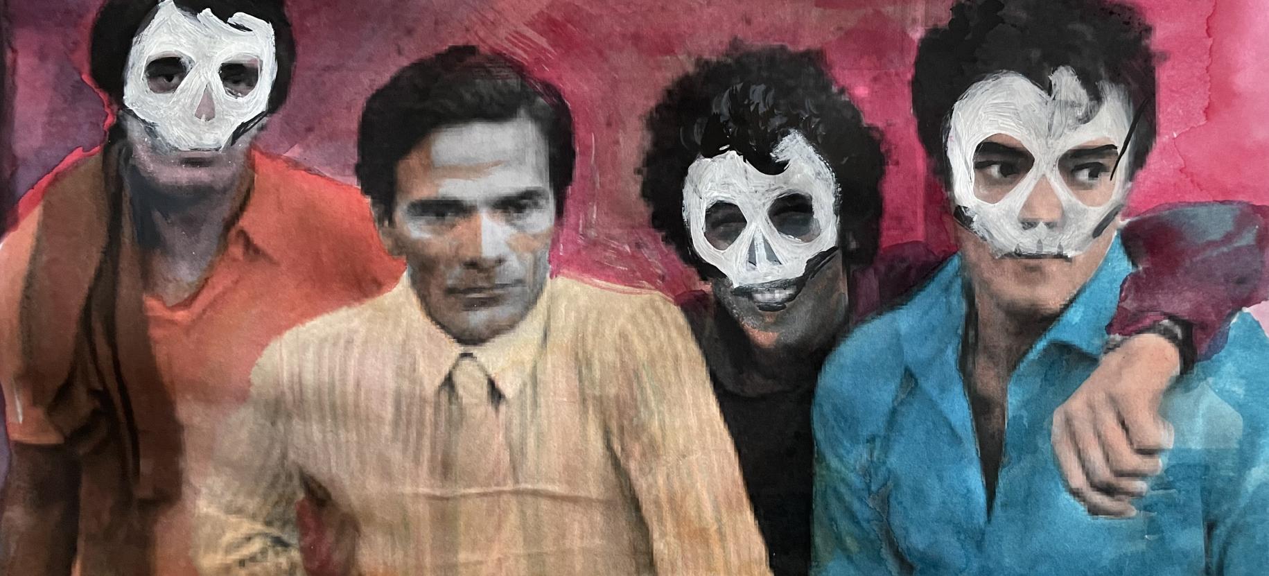Davide Toffolo: Parola di Pasolini. Fumetti, disegni, collage