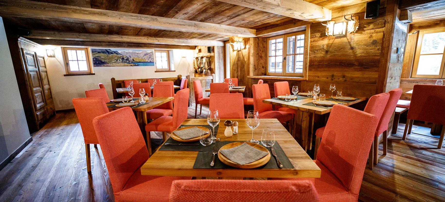 il ristorante Montana Fold