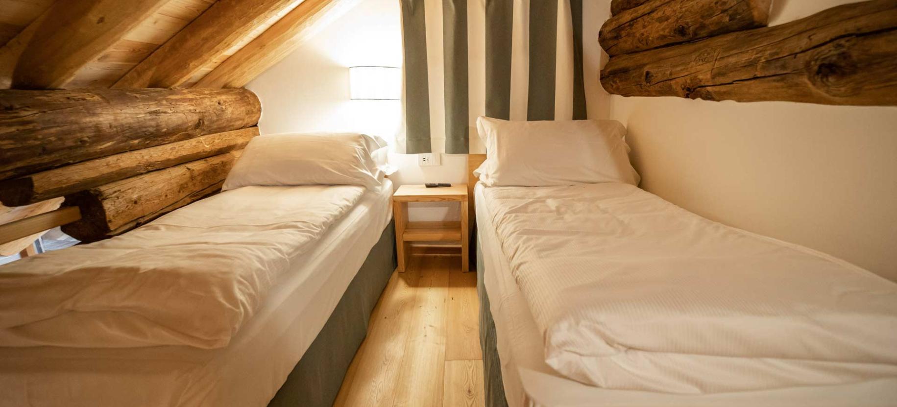 Una della camere del Montana Fold