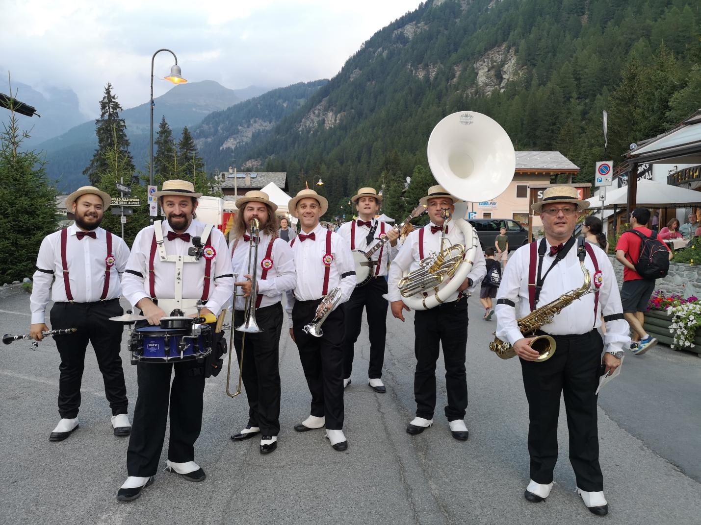 Musique dans les rues du centre