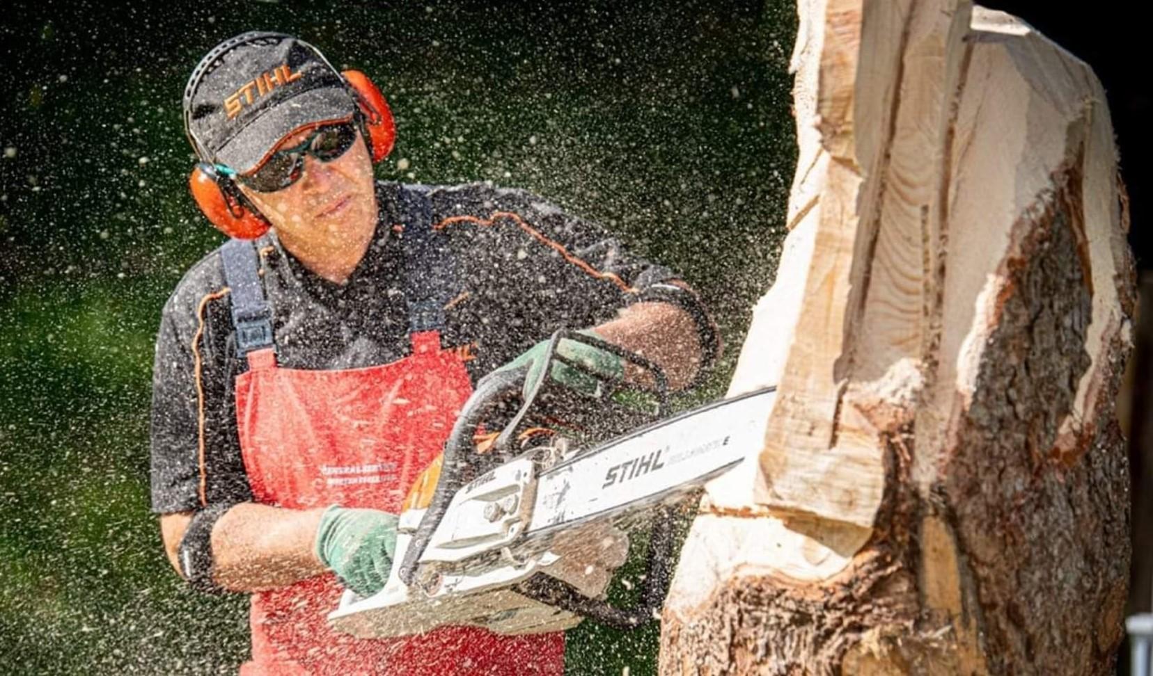 Scultura con motosega