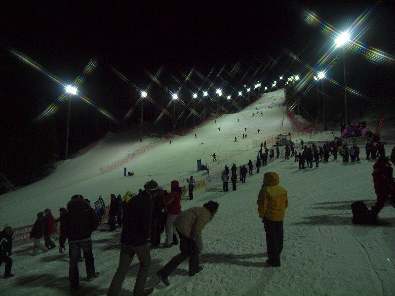 Descente aux flambeaux pour fêter le Nouvel An
