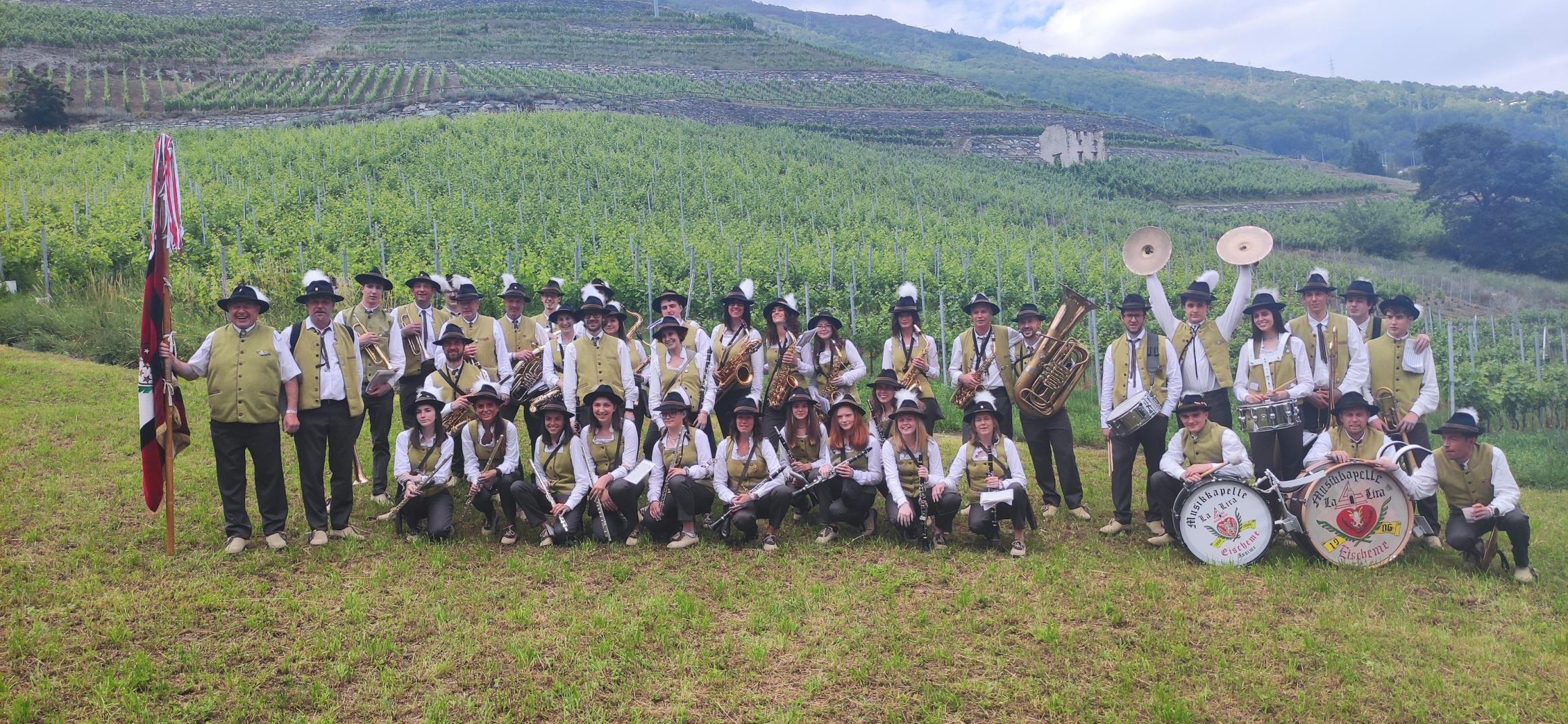 Été musical de Gressoney - Concert de la "Musikkapelle La Lira" d'Issime
