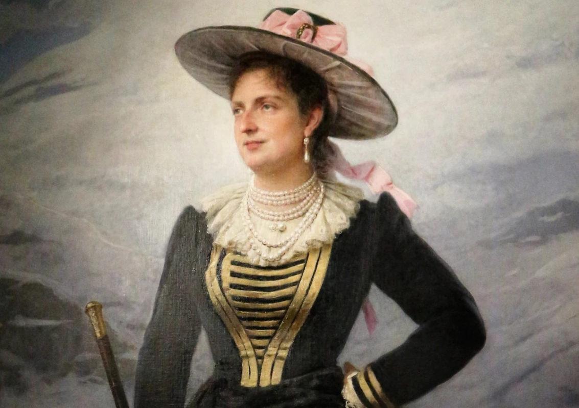 La Regina in costume  Mostra fotografica "Da Margherita alle Nuove Regine del Rosa"