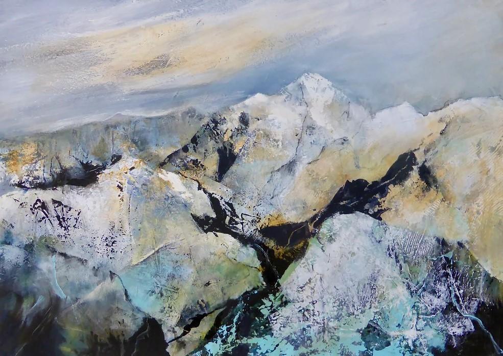 Mostra personale di Joy Moore. Le maestose montagne italiane