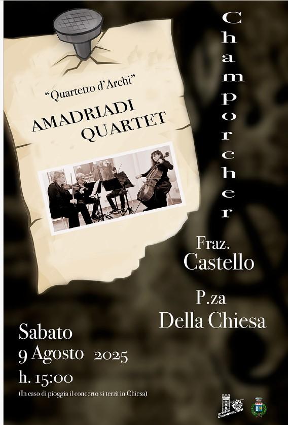 Concerto d'archi - Amadriadi Quartet
