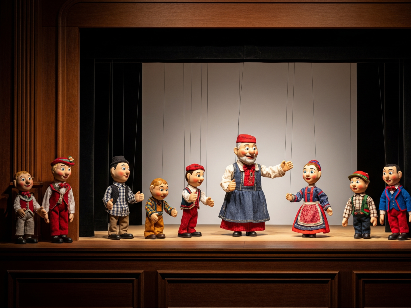 Spettacolo burattini  Teatro dei Burattini