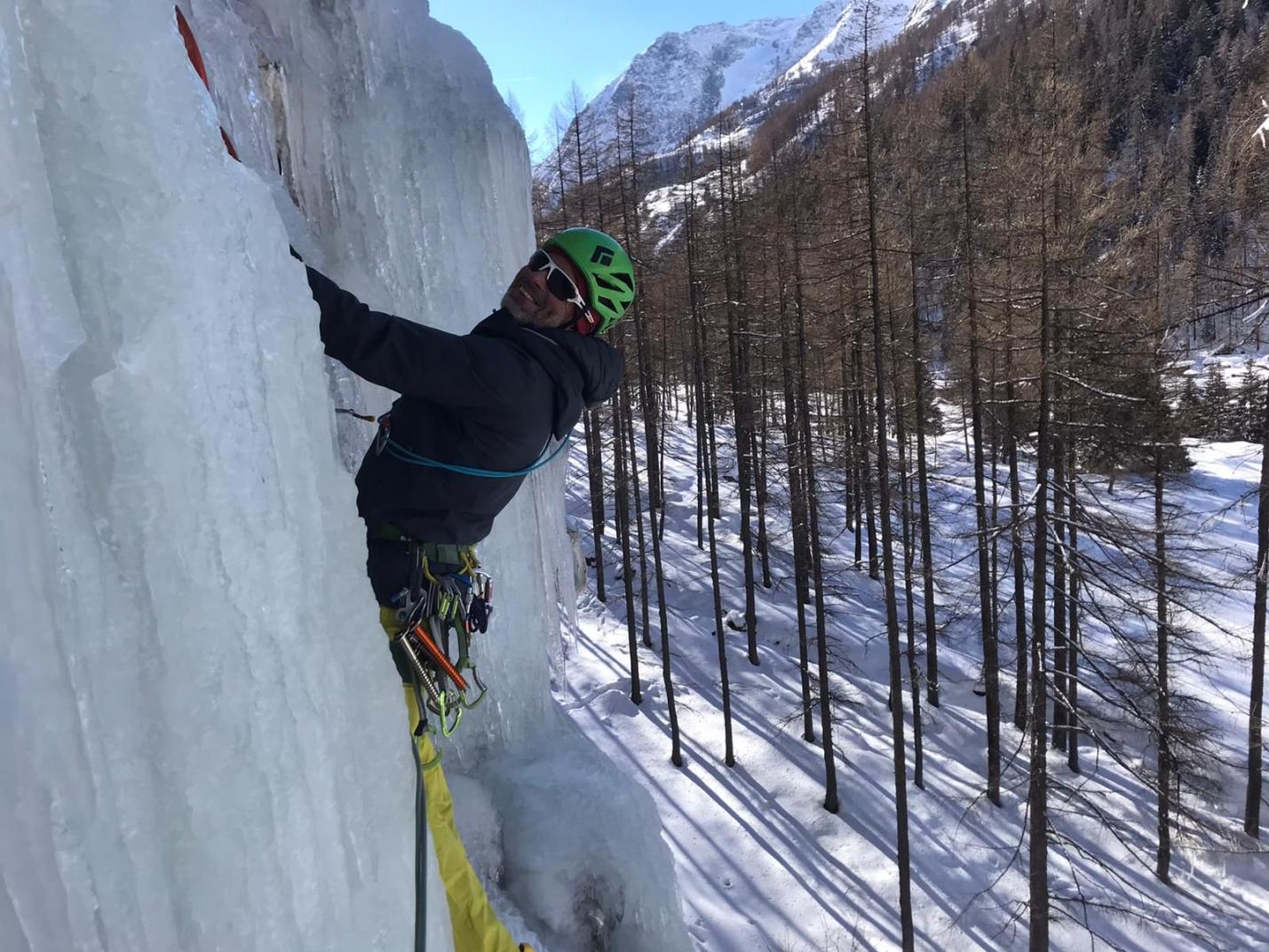 Inaugurazione falesia di ghiaccio e dry-tooling