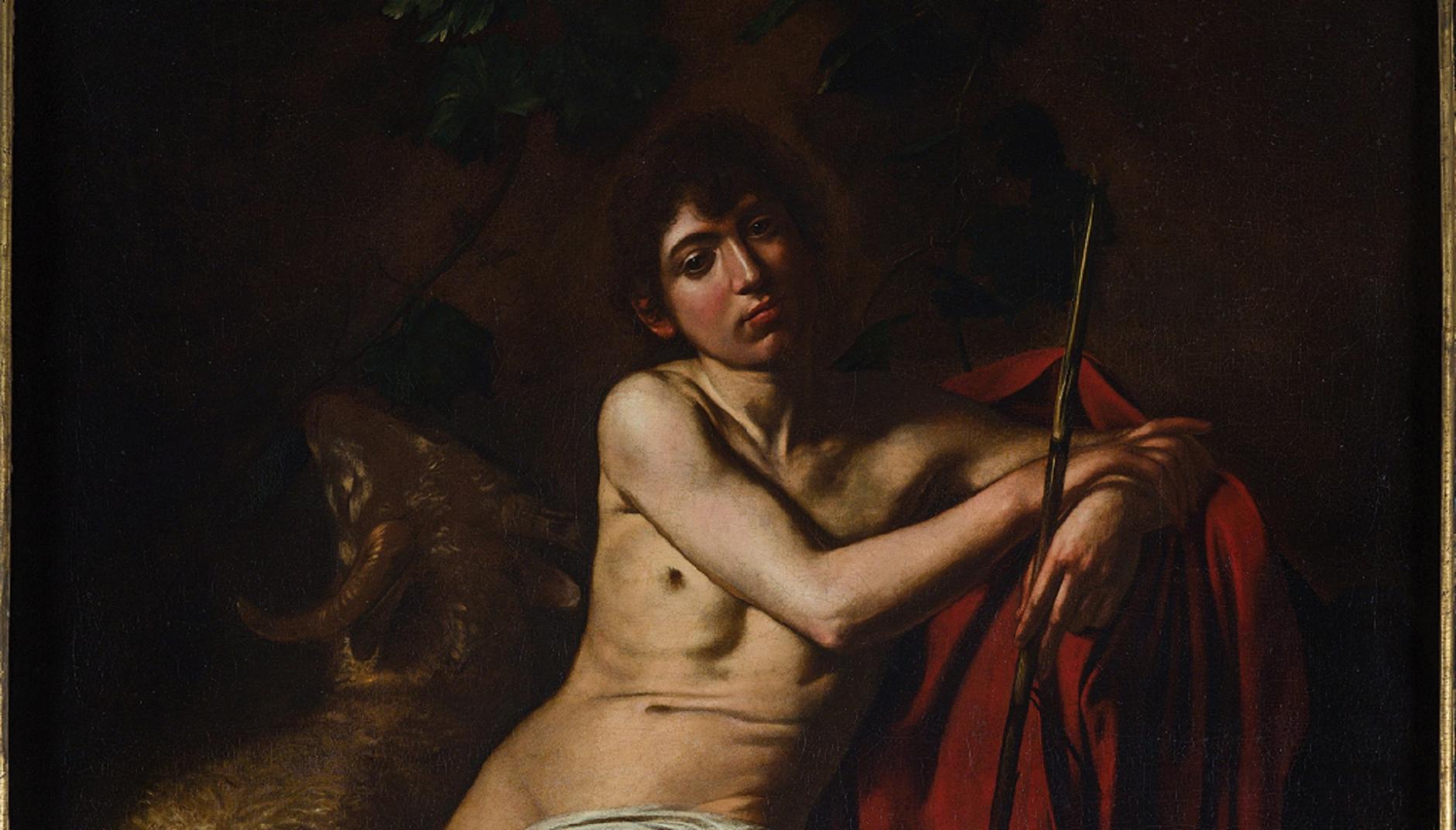 Caravaggio, San Giovanni Battista ©Galleria Borghese – foto Mauro Coen  Capolavori al Forte. Caravaggio, San Giovanni Battista