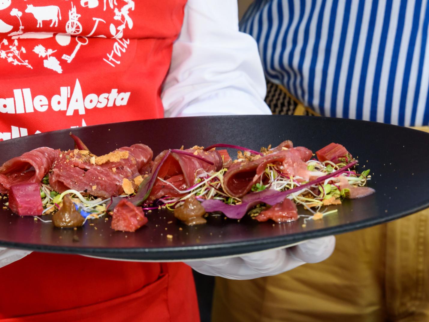 Marché de produits du terroir et show cooking