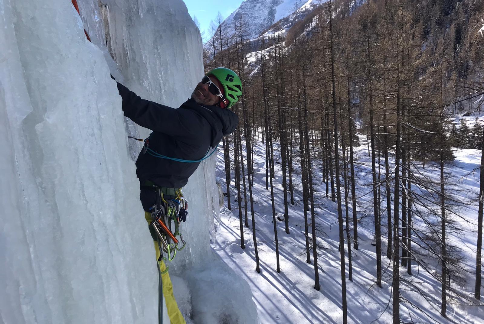 Inaugurazione falesia di ghiaccio e dry-tooling